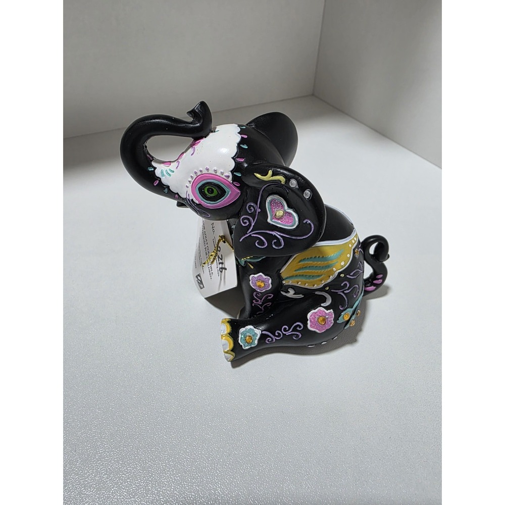The‎ Hamilton Collection Traditions Of Strength Soulful Spirits Skull Elephant